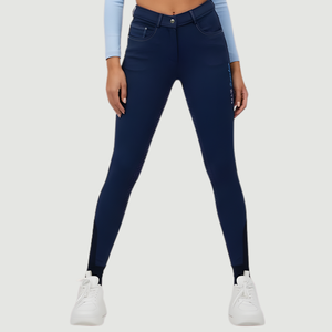 Pantalon d'équitation technique Azure Core Full-Seat - Product Image 3