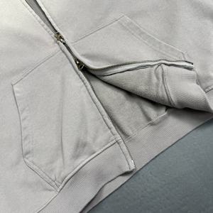 เสื้อฮู้ดซิปผู้ชาย ผ้าฝ้าย 100% ทรงปกติ สำหรับใส่ลำลองในฤดูหนาว - Product Image 4