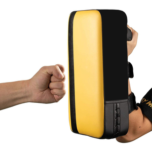 High Quality 100% Genuine Leather <b>Kick</b> <b>Shield</b> Custom Made Boxing Product at Reasonable Price Arm <b>Shield</b> Boxing Punch <b>Shield</b> - Product Image 1