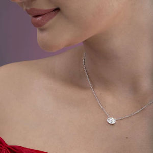 LAX DIORE JEWELS - Anillo de Compromiso de Oro de 14 Quilates con Diamante Ovalado Cultivado en Laboratorio, Certificado IGI, Color D, Joyería de Lujo para Mujer, Regalo de Boda - Product Image 1