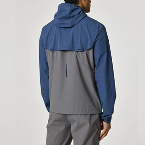 Veste coupe-vent imperméable à manches longues pour homme, fabriquée en usine, prix bas, veste de pluie pour homme - Product Image 3