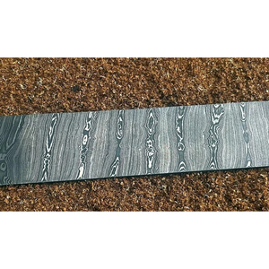 Burraq OEM Cuchillo de Acero de Damasco de 12 Pulgadas Hecho a Mano Personalizado, Hoja sin Ajuste, Sin Mango, 1 Hoja Personalizada - Product Image 3