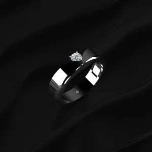 Luxury Men's <b>Ring</b> Natural White Diamond Engagement <b>Ring</b> With IGI Certified Buy Direct From <b>Indian</b> Trusted Supplier - Product Image 3