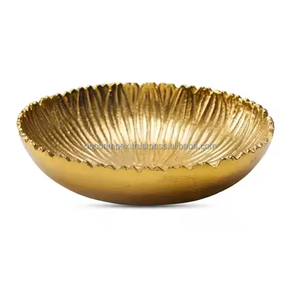 ชามเสิร์ฟชุบวัสดุอลูมิเนียมตกแต่งแฟนซีดีไซน์ใหม่ล่าสุด - Product Image 5