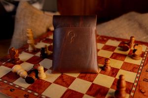 Cartera de Cuero Vacuno sin Costuras, Minimalista, Delgada, Tarjetero, Sin Costuras, Cuero Genuino, Bloqueo RFID, Bolsa para Hombre SLW-0038 - Product Image 3