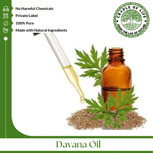 Huile essentielle d'Artemisia pallens de Davana, huile essentielle aromatique, signification thérapeutique, distillation à la vapeur, parfumerie et Ayurveda - Product Image 6