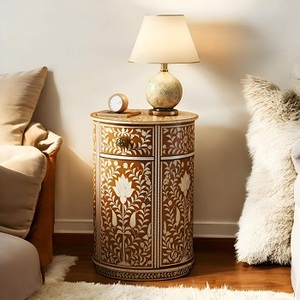 Modern Design Bone Inlay <b>Adjustable</b> Console <b>Table</b> As Creation Direct Factory Supply From india f s i - Product Image 1