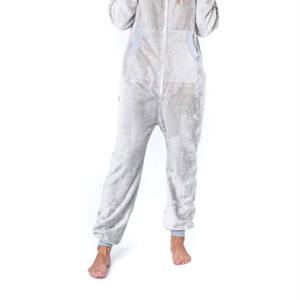 Pyjamas tendance en polaire unisexe pour adultes, imprimés animaux, à capuche, pour l'hiver, vente en gros, fabrication OEM - Product Image 5
