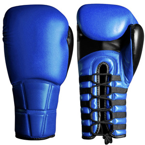 Guantes de Boxeo Premium RC Fitness Wear con Cierre de Gancho y Bucle, Acolchado de Espuma Gruesa, Carcasa de Cuero Resistente para Gimnasio y Saco de Boxeo - Product Image 3