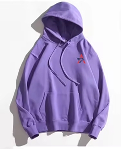 Sweat-shirts à capuche personnalisés avec logo, unis, épais, de bonne qualité, pour l'hiver, coupe ample, col rond, pour hommes, avec poches - Product Image 3