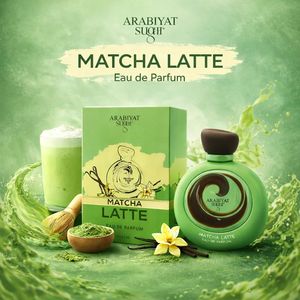 Perfume Arabiyat Sugar Matcha Latte Eau De Parfum 3. Perfumes Originales de Alta Calidad de Dubái de 4FL.OZ para Mujer - Product Image 3