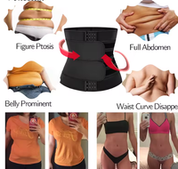 Ceinture de sudation personnalisable pour femme, corset amincissant, gaine de sport, brûleur de graisse, pour la perte de poids et le remodelage corporel