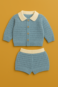 Conjunto de Ropa de Bebé Suave, Tejido de Punto, Atuendo Invernal para Bebés, Tela Cálida y Cómoda, Conjunto de Regalo para Recién Nacidos, Producción Personalizada - Product Image 4