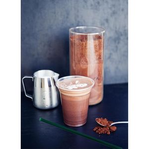 25 Set di Bicchieri da Caffè Usa e Getta da 12 oz con Coperchi e Cannucce, Contenitori in Plastica Trasparente - Product Image 2