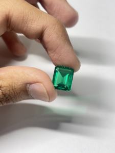 Venta al por Mayor de Piedras Preciosas Nano Verdes Sueltas, Tamaños de 1.0mm a 1.5mm, Efecto Ojo de Gato, Corte Brillante Redondo, Sintéticas, para la Fabricación de Joyas - Product Image 2