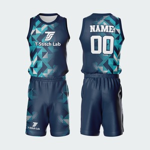 Uniforme de Baloncesto Personalizado con Diseño Moderno y Estampado por Transferencia de Calor para Hombres Adultos, Conjunto de Camiseta sin Mangas y Pantalones Cortos, Servicio OEM - Product Image 6