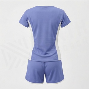 2 Piece High Quality Formal Solid Above Knee Home Wear Suit Short Sleeve T Shirt and Shorts <b>Twin</b> <b>Set</b> for Women - Product Image 2