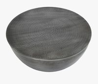 Table basse en métal d'excellente qualité Table basse en aluminium d'apparence moderne Table basse d'aspect de haute qualité en laiton antique