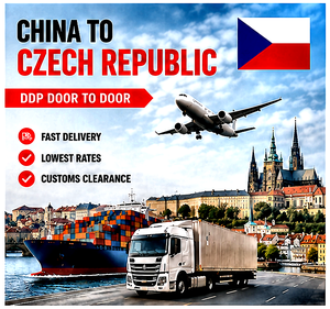 Agente de Envíos de China a la República Checa |   Transporte Marítimo |   Transporte Aéreo |   Entrega DDP Puerta a Puerta |   Agente de Carga - Product Image 1