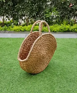 2020 neues Luxus-Design hochwertige Vintage umwelt freundliche Handtaschen Wasser hyazinthe Damen tasche aus Vietnam