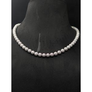Collar de Bolas de Moissanita Brillante en Plata de Ley 925, Joyería de Alta Gama de Trisha Jewels - Product Image 1
