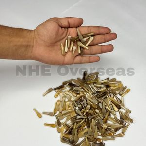 Puntas de Cuerno de Búfalo Blanco Claro para la Fabricación de Monturas de Gafas de Alta Calidad, Componentes Naturales para Gafas, NHE Overseas - Product Image 4