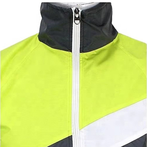 Mens <b>Coach</b> Jacket Easy Fit Snap Closure Lightweight Fashion Outerwear Water Resistant Custom Printing OEM ODM Bulk Supplier - Product Image 2