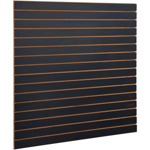 Pannelli Slatwall Neri Resistenti 120x60 cm per Garage, Set da 2 Organizzatori da Parete 60x120 cm - Product Image 6