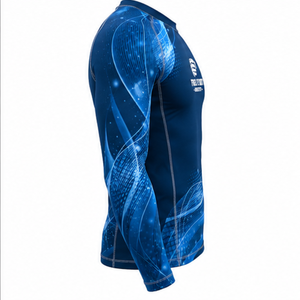 Rashguard de haute qualité pour BJJ, MMA, Jiu Jitsu, designs personnalisés par sublimation, respirant, vente en gros, rashguard pas cher - Product Image 1