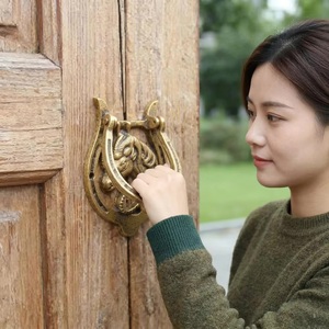 Battant de porte en fonte antique, design rustique traditionnel, extérieur, réglable, montage facile, durable, écologique, quincaillerie - Product Image 4