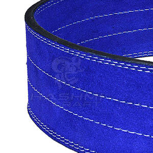 Ceinture à boucle en cuir robuste pour la musculation, l'entraînement de force et les exercices de fitness, fabriquée avec des matériaux durables - Product Image 6