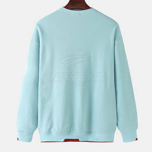 Sudadera de cuello redondo para hombre, diseño moderno, para comodidad diaria y estilo informal, mezcla de algodón básico - Product Image 2