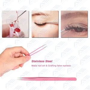 Pinzas para Pestañas Personalizadas con Ángulos de 45 y 90 Grados para Precisión en Volumen y Aislamiento, Pinzas Ecológicas y Sostenibles para Belleza - Product Image 6