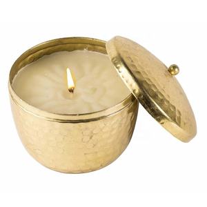 Vente chaude Moderne En Laiton Bougie Pot Disponible Ronde Bougie Pot Bougie Faisant Pot En Laiton Votive Prix De Gros - Product Image 6