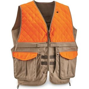 Custom High Visibility Upland Hunting Vest Adjustable Polyester Shotgun Range <b>Bag</b> Outdoor Shooting Vest for <b>Men</b> - Product Image 1