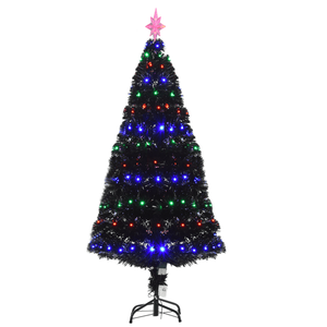 Albero di Natale Artificiale Preilluminato da 1,5 m con Luci Natalizie - Product Image 3