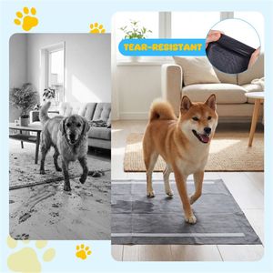 Tappetini Assorbenti per Addestramento Cani XL a 6 Strati 24x24 Pollici, Confezione da 150, Ultra Assorbenti con Controllo Odori, Modello Puppy Pads - Product Image 6