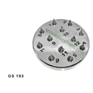 GS 193 Round Beading <b>Tool</b> <b>Sharpener</b> Steel Block Jewelry <b>Tool</b> Maintenance Precision Goldsmith Hand <b>Tool</b> | Item No GS-193 - Product Image 2