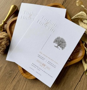 Tarjetas de Invitación de Lujo Personalizadas Más Vendidas con Estampado en Relieve para Invitaciones de Bodas y Eventos, Suministro Disponible en Todo el Mundo - Product Image 1