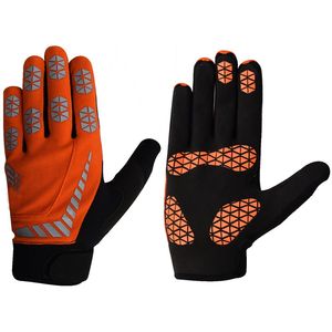 Sporty Wrist Length Safety <b>Gloves</b> Breathable Polyester <b>Touchscreen</b> For Sports Spring Autumn - Product Image 4