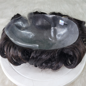 Perruque confortable droite blonde avec vague naturelle sans couture pour tous les tons de peau sur mesure sans couture tout style de vague de corps - Product Image 2