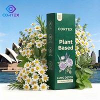 Diffuseur d'arômes à base de plantes pures, extrait naturel de plantes, soutien pulmonaire, emballage personnalisé, boîte, bâtonnets aromatiques, 600 utilisations