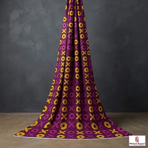 Tissu en coton imprimé africain de qualité supérieure en gros, fabrication OEM ODM, fournisseur et exportateur de textiles sur mesure - Product Image 3