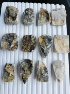 Decoraciones Navideñas de Alta Calidad, Cristal Druzy Oceánico, Piedra de <span class=keywords><strong>Jaspe</strong></span>, Piedras de <span class=keywords><strong>Jaspe</strong></span> Naturales de la Mejor Calidad, Excelentes para Joyería - Product Image 3