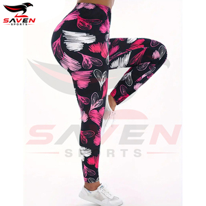 Leggings de compression anti-transpiration pour femmes, vente en gros, leggings de compression sans couture pour athlètes féminines - Product Image 3