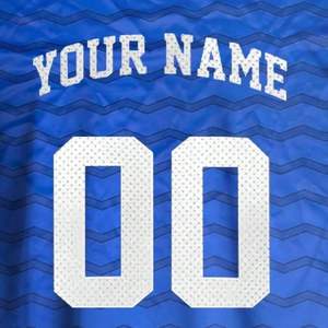 Maillots de football à manches courtes respirants, imprimés par sublimation, personnalisables à faible MOQ, avec logo et numéros d'équipe, 100 % polyester - Product Image 5