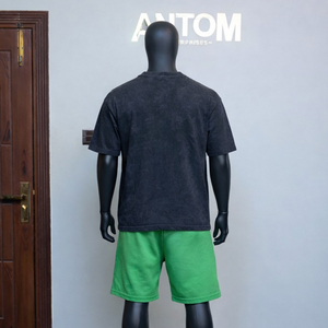 Ensemble de shorts pour homme de haute qualité, 2 pièces, tenue décontractée pour homme, ensemble de survêtement à manches courtes, t-shirt et shorts - Product Image 6