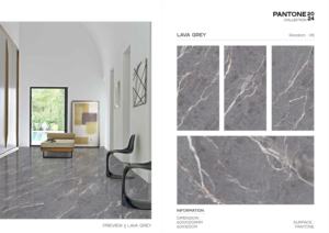 Azulejos de porcelana Pantone de alta resistencia 60x120cm, azulejos de gran formato premium para uso residencial y comercial - Product Image 5