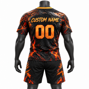 Maillots de rugby personnalisés, impression de logo gratuite, 100% polyester, impression par sublimation, tissu de qualité supérieure à séchage rapide, maillot de rugby Au - Product Image 3