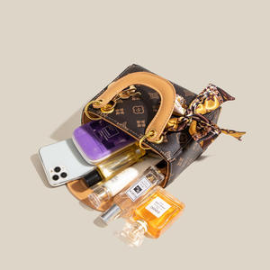 Luxury Designer Brand Letter Zipper <b>Square</b> Shape Daily Bag Vintage Women Classic Versatile Crossbody Handbag with Logo - Product Image 4